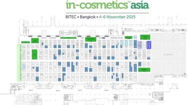 in-cosmetics Asia floorplan screenshot