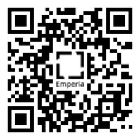 Download Emperia app QR code